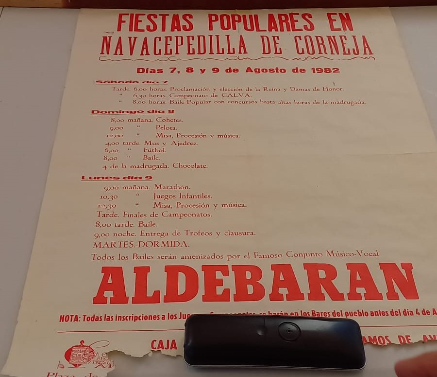 Cartel Fiestas 2018
