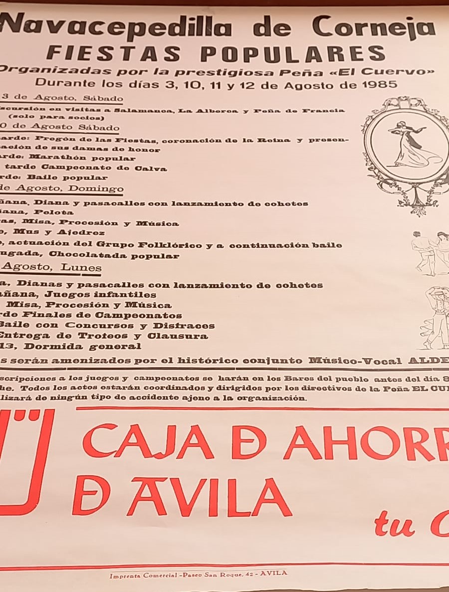 Cartel Fiestas 2018