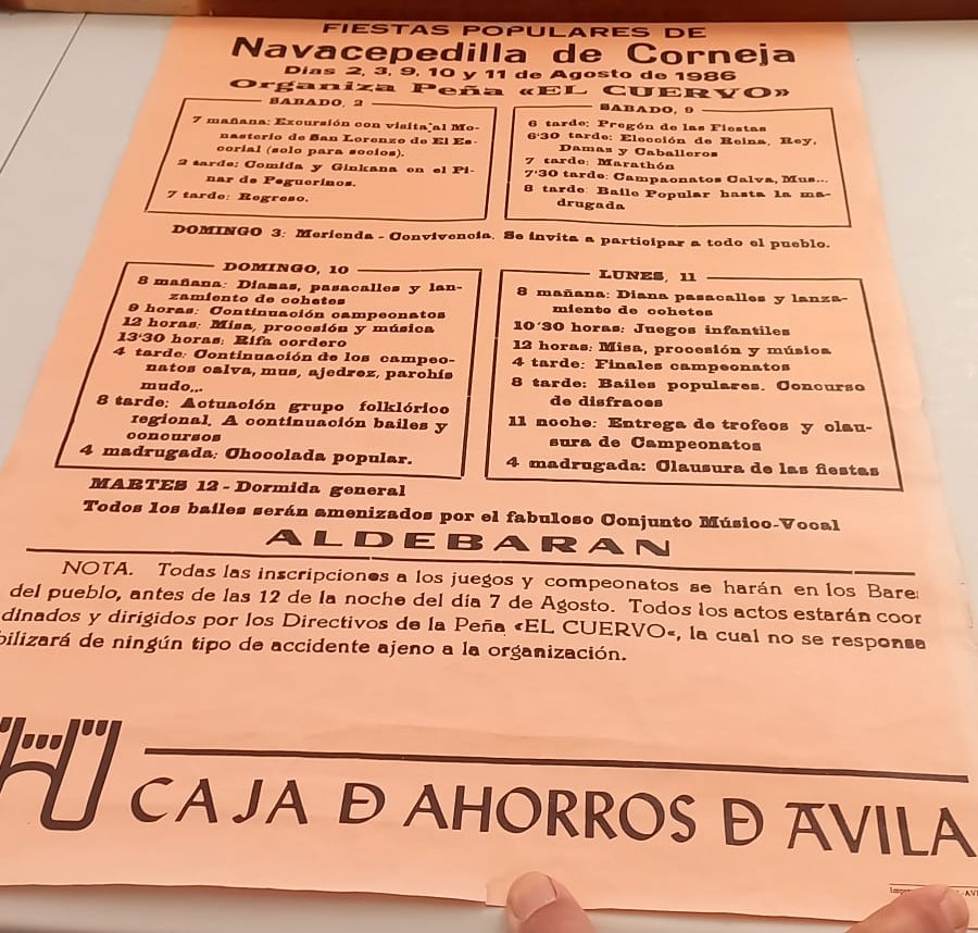 Cartel Fiestas 2018