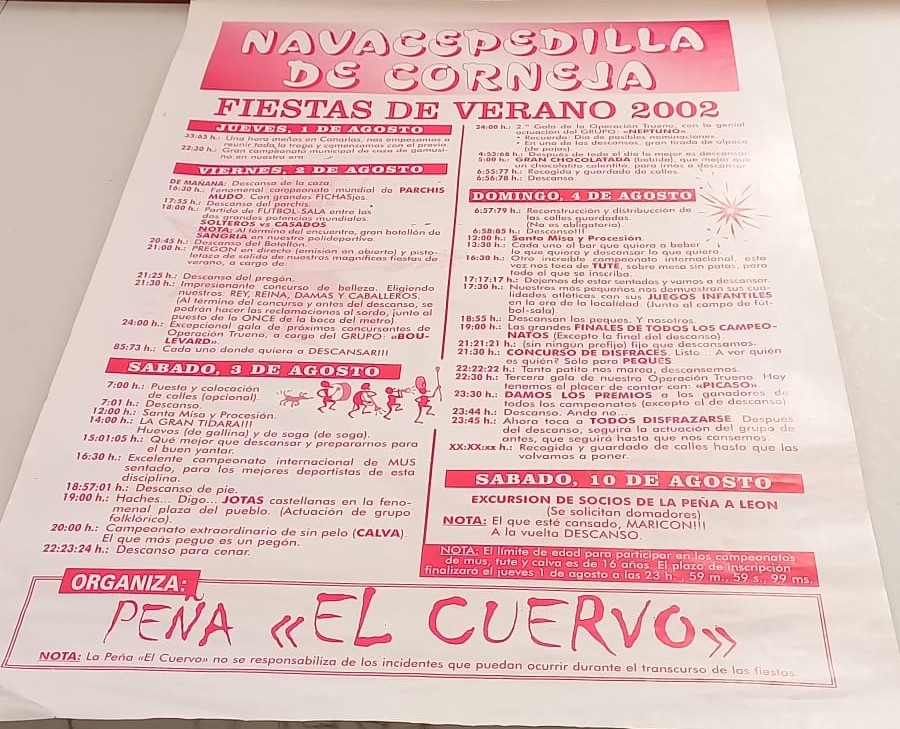 Cartel Fiestas 2018