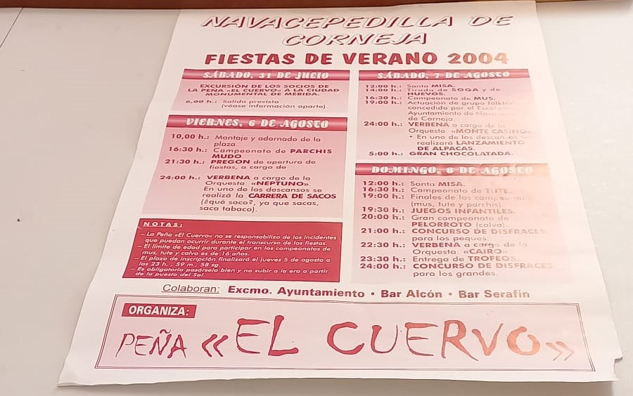 Cartel Fiestas 2018