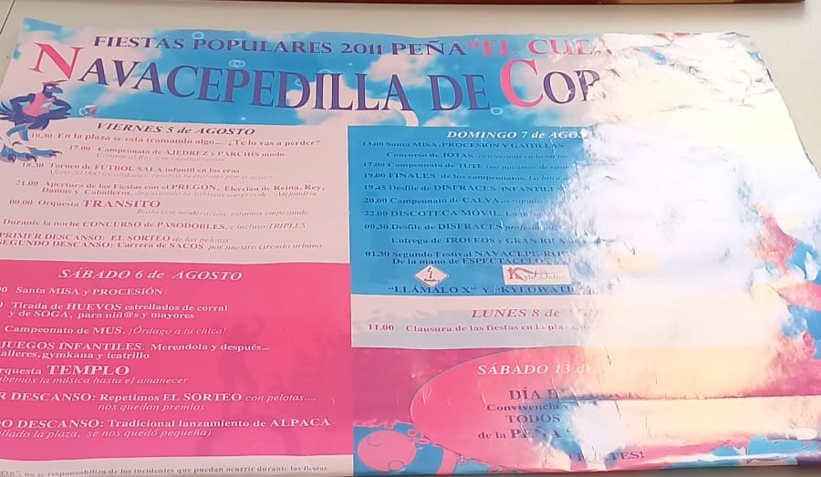 Cartel Fiestas 2018