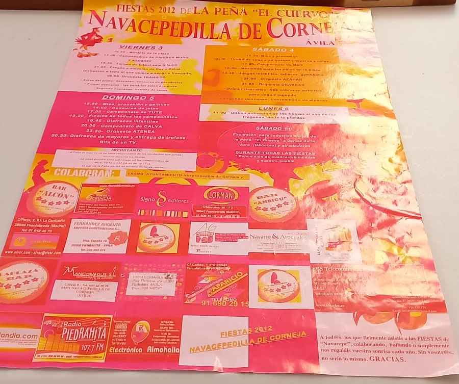 Cartel Fiestas 2018