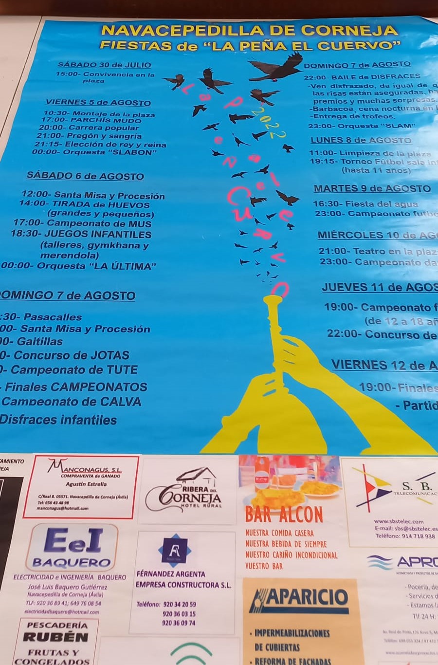 Cartel Fiestas 2021